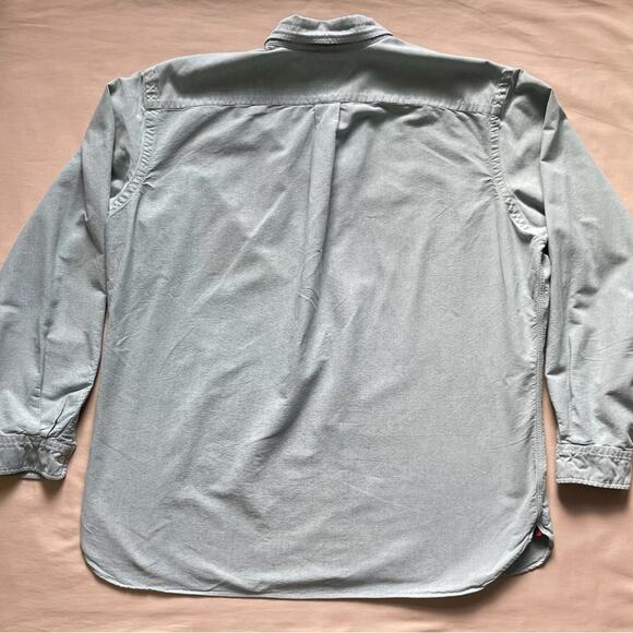 Ralph Lauren Men’s Light Sage Green Long Sleeve Button Up Shirt Size XXL - Picture 9 of 9